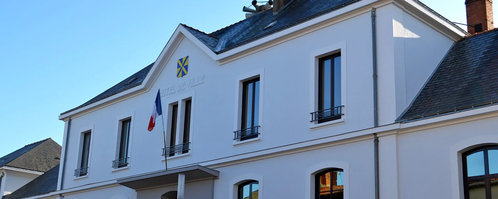 Vue de Beaupréau-en-Mauges, Maine-et-Loire