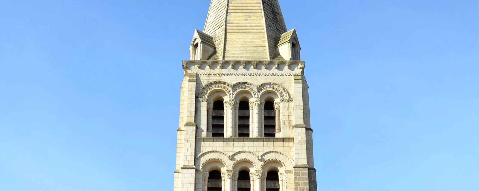Vue de Chemillé-en-Anjou, Maine-et-Loire