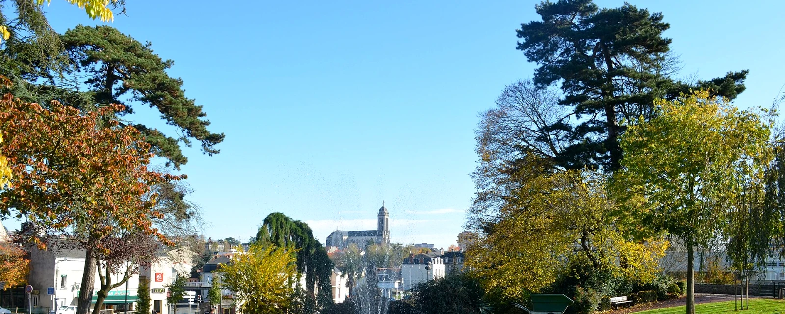 Vue de Cholet, Maine-et-Loire