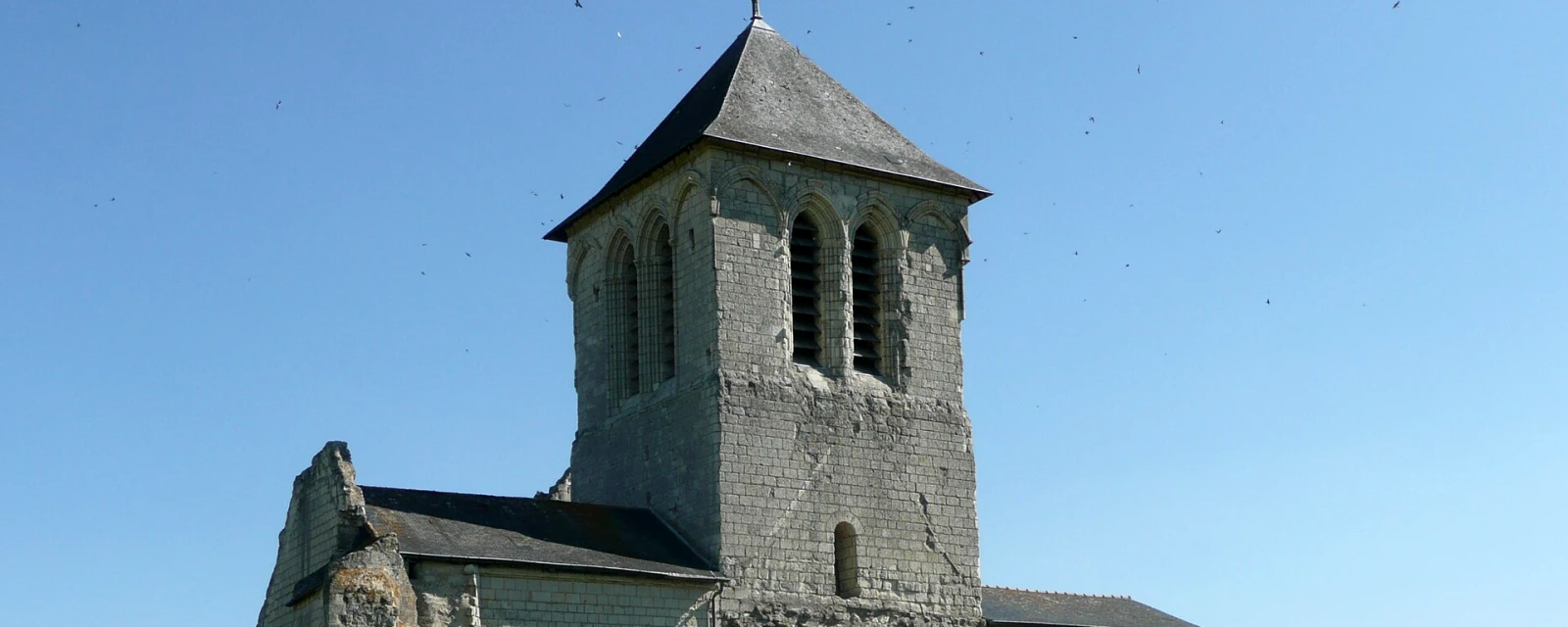 Vue de Cizay-la-Madeleine, Maine-et-Loire