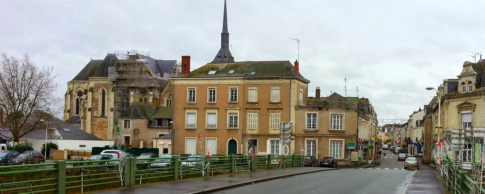 Vue de Le Lion-d'Angers, Maine-et-Loire