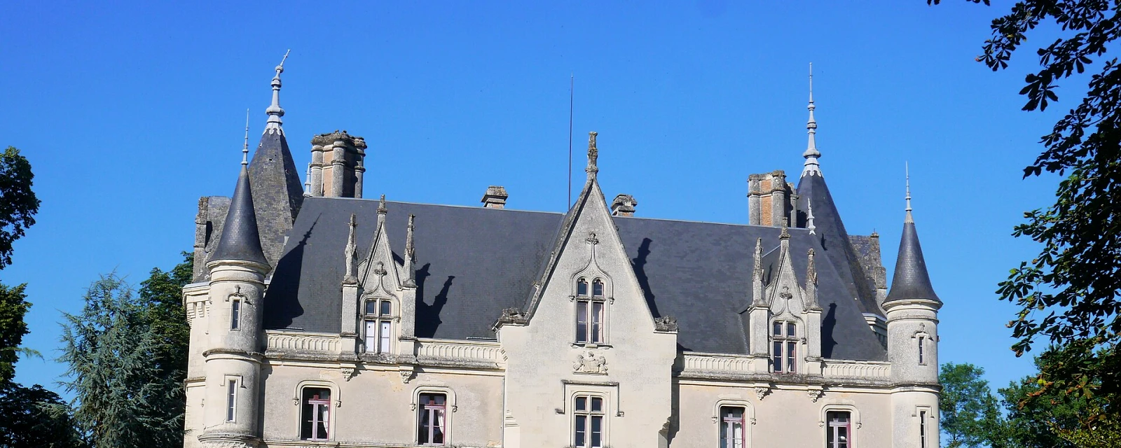 Vue de Montreuil-sur-Loir, Maine-et-Loire