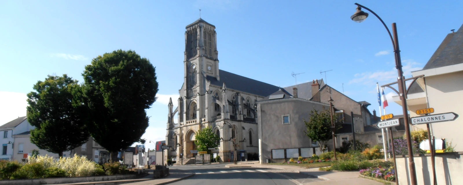 Vue de Mauges-sur-Loire, Maine-et-Loire