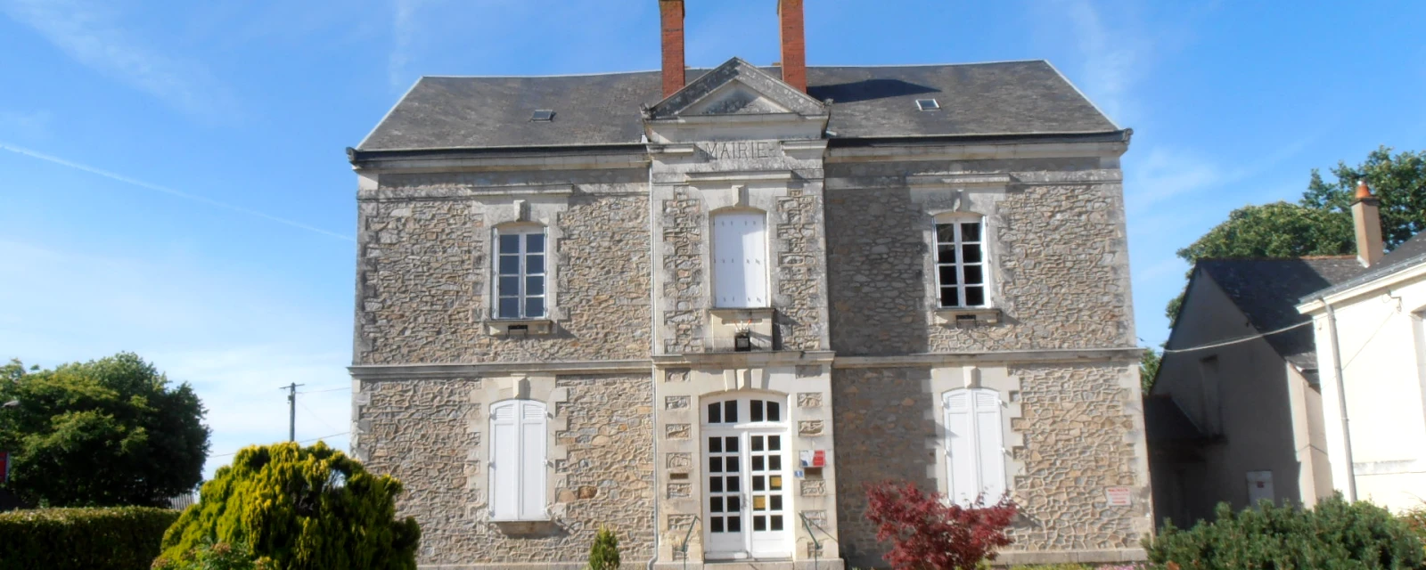 Vue de Saint-Augustin-des-Bois, Maine-et-Loire