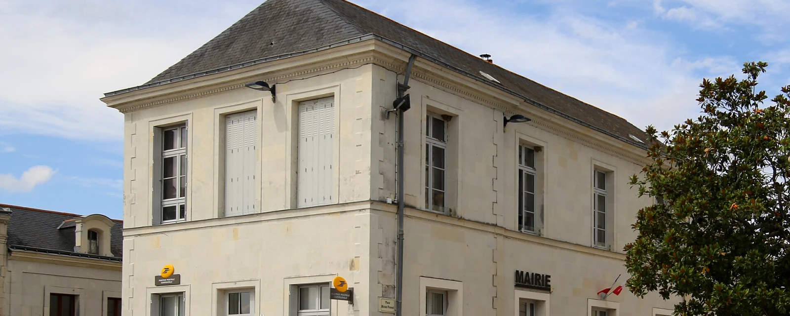Vue de Saint-Clément-des-Levées, Maine-et-Loire