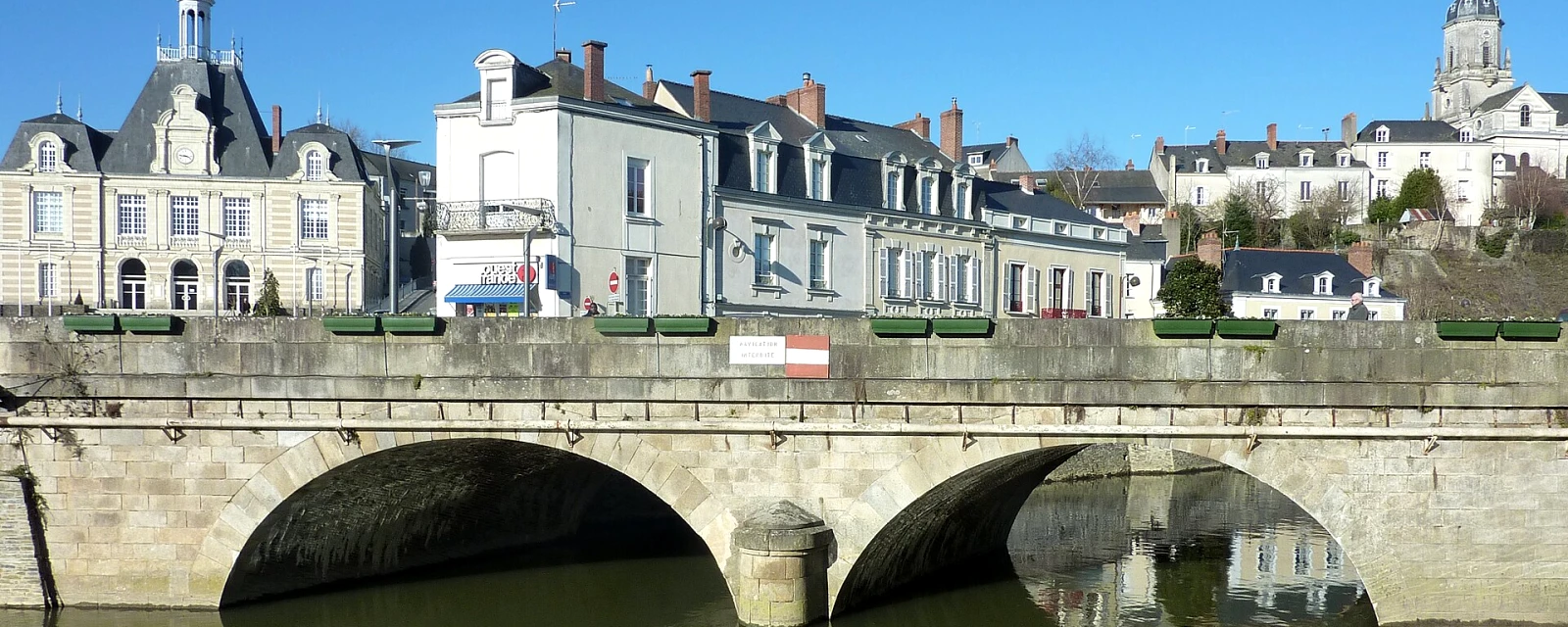 Vue de Segré-en-Anjou Bleu, Maine-et-Loire