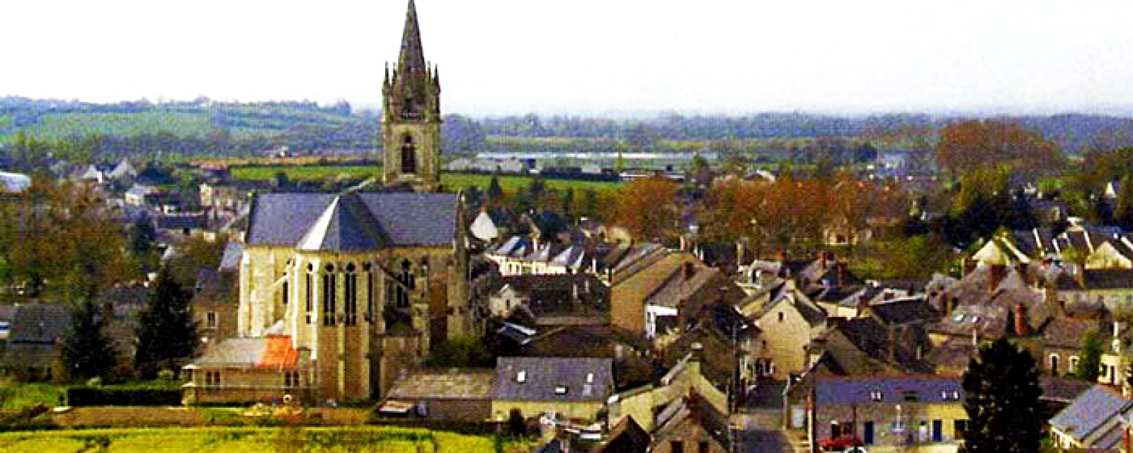 Vue de Erdre-en-Anjou, Maine-et-Loire