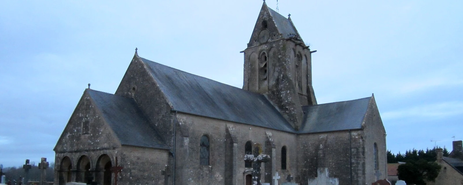 Vue de Fontenay-sur-Mer, Manche