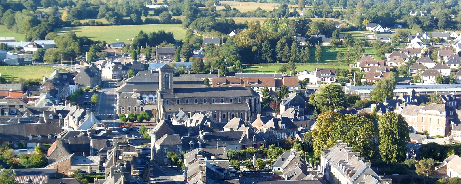 Vue de Gavray-sur-Sienne, Manche