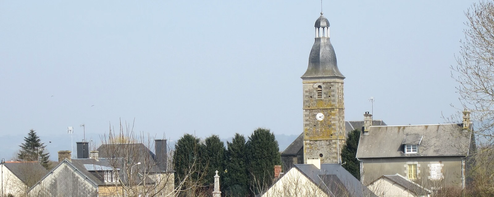 Vue de Le Mesnil-Adelée, Manche