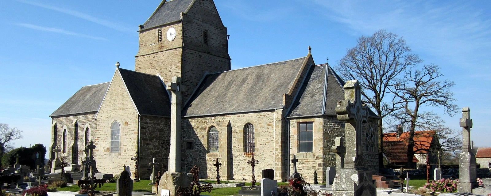 Vue de Le Mesnil-Villeman, Manche