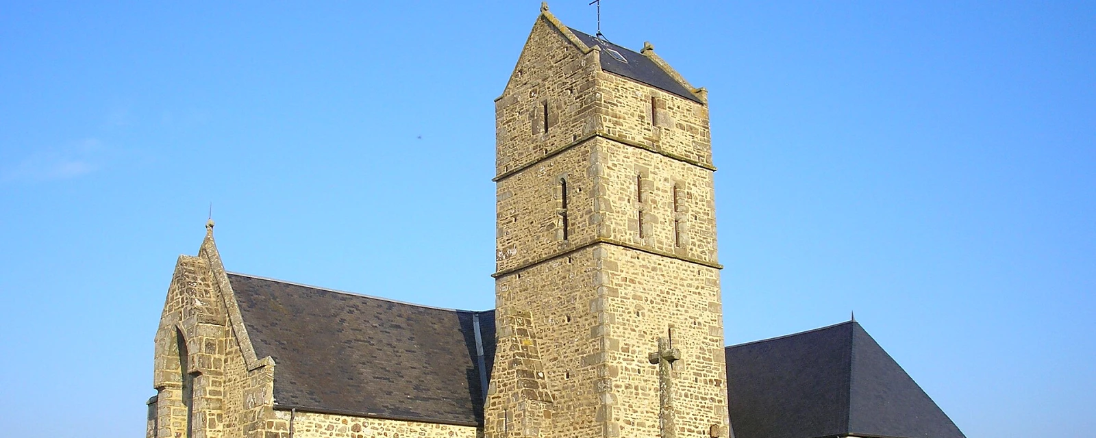 Vue de Montaigu-les-Bois, Manche
