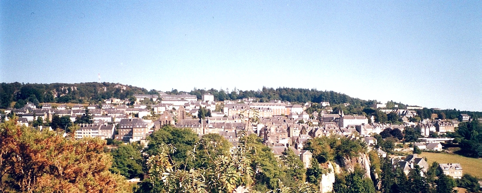 Vue de Mortain-Bocage, Manche