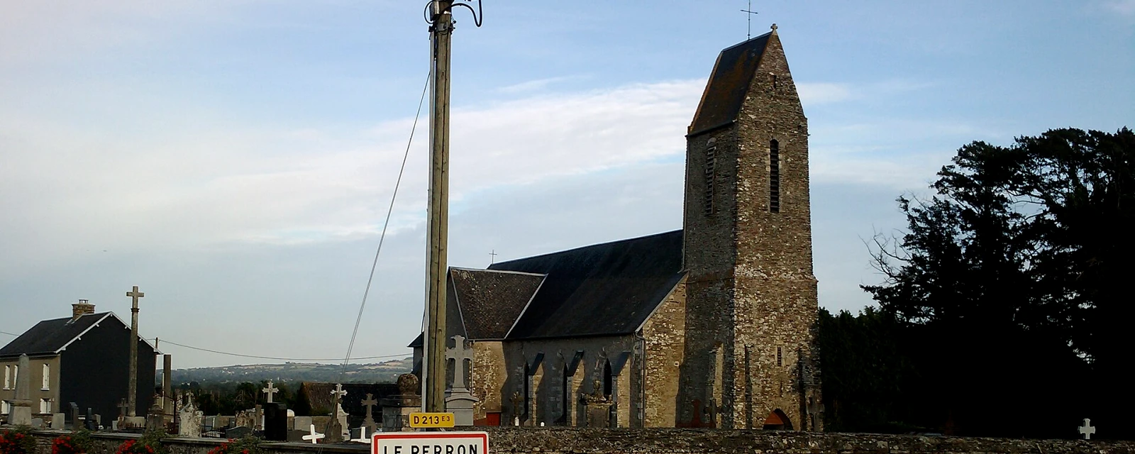 Vue de Le Perron, Manche