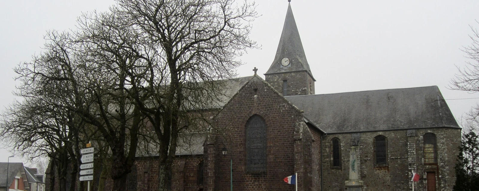 Vue de Saint-Denis-le-Gast, Manche