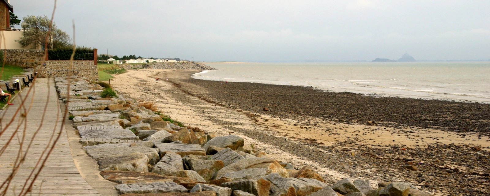 Vue de Saint-Jean-le-Thomas, Manche