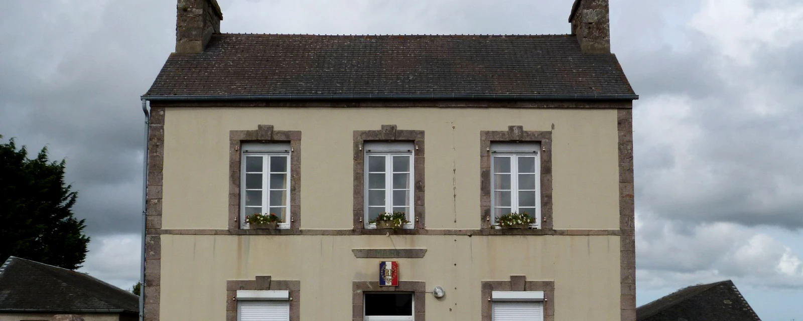 Vue de Saint-Martin-le-Gréard, Manche
