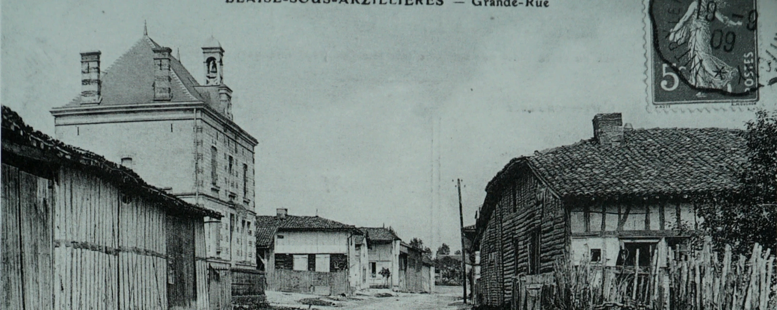 Vue de Blaise-sous-Arzillières, Marne