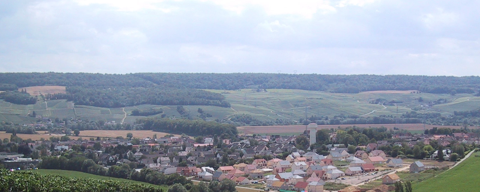 Vue de Damery, Marne