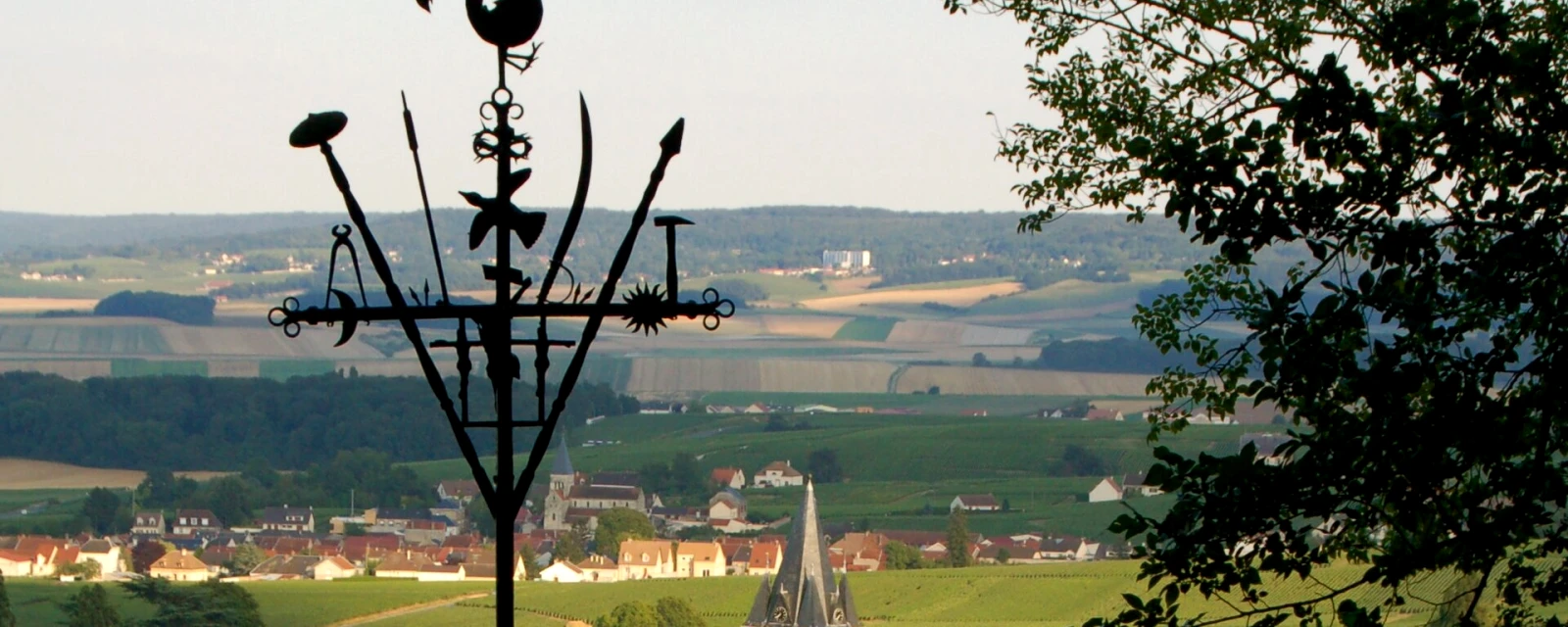 Vue de Ville-Dommange, Marne