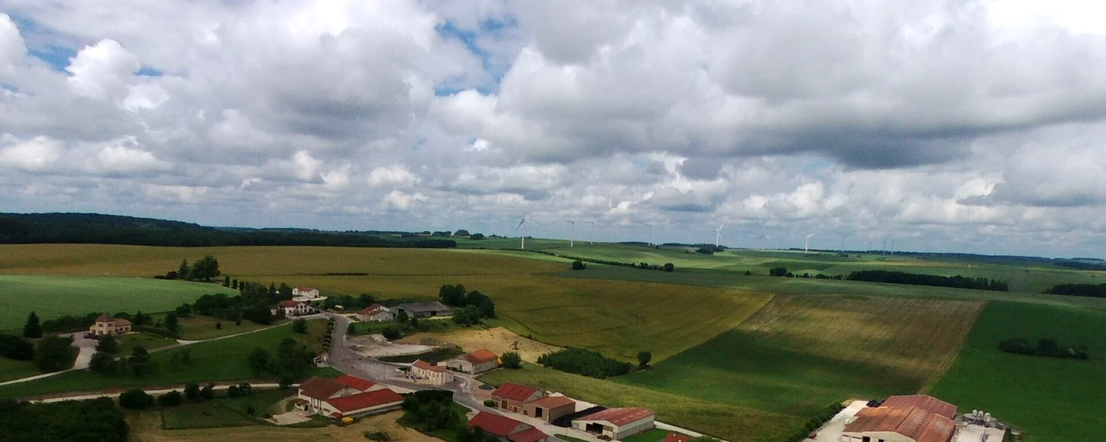 Vue de Aingoulaincourt, Haute-Marne