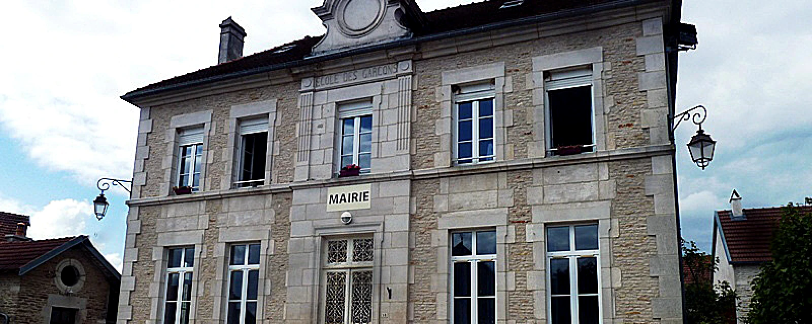 Vue de Courcelles-en-Montagne, Haute-Marne