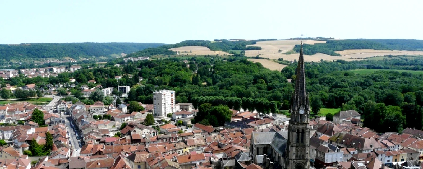 Vue de Joinville, Haute-Marne