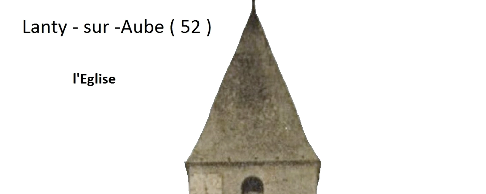 Vue de Lanty-sur-Aube, Haute-Marne
