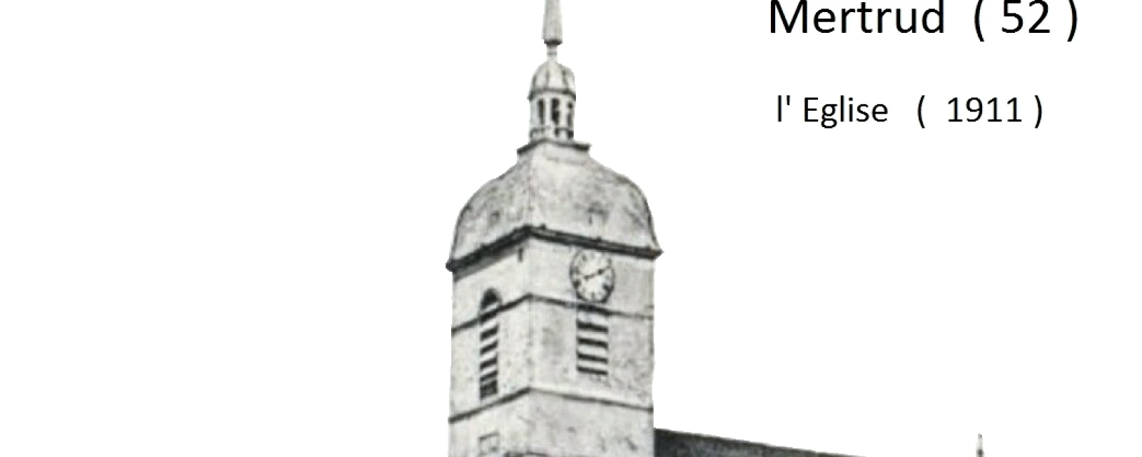 Vue de Mertrud, Haute-Marne