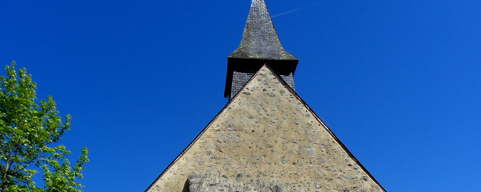 Vue de La Bazouge-des-Alleux, Mayenne