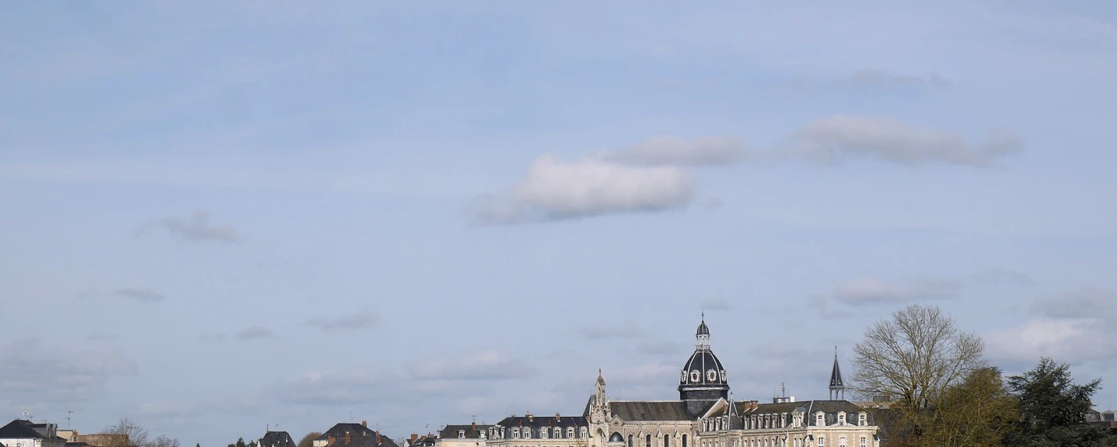 Vue de Château-Gontier-sur-Mayenne, Mayenne