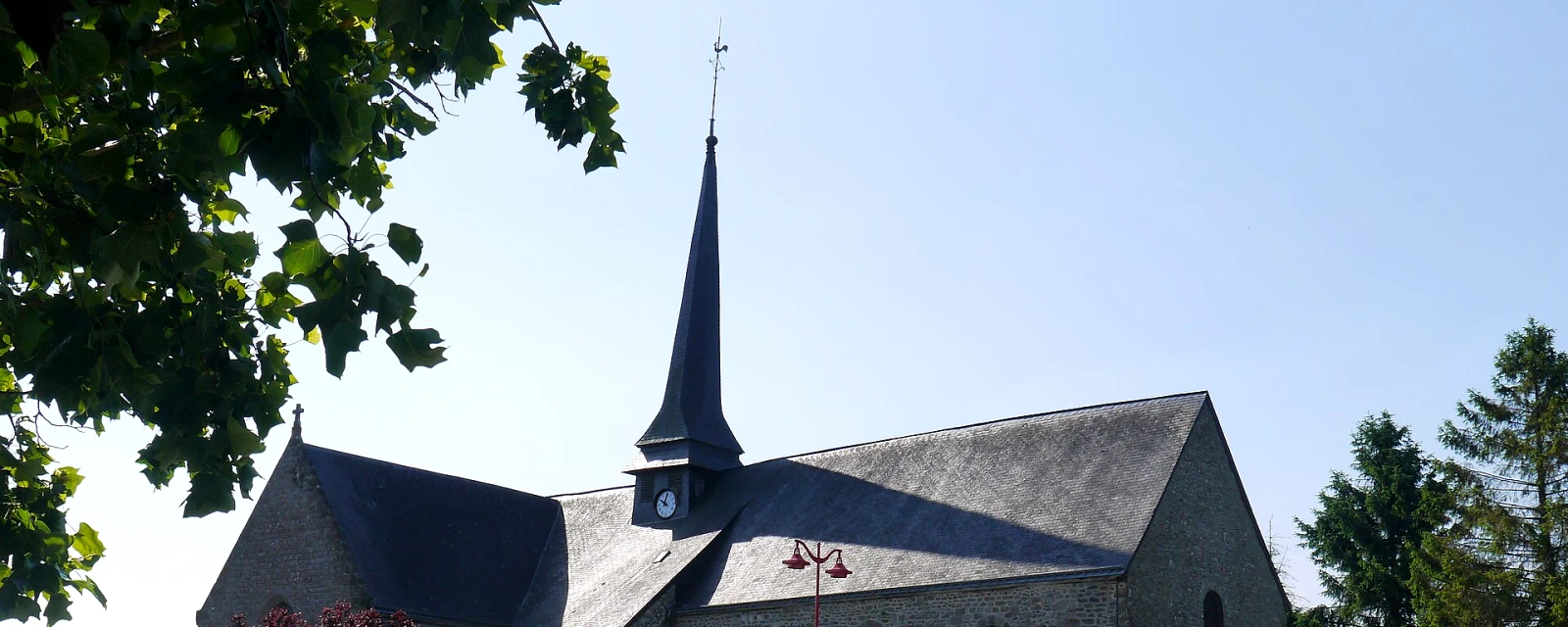 Vue de Couesmes-Vaucé, Mayenne