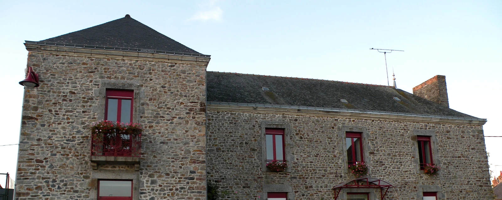 Vue de La Croixille, Mayenne