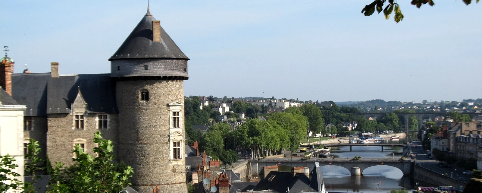 Vue de Laval, Mayenne