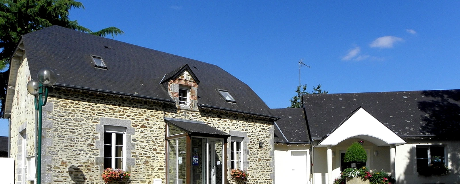 Vue de Parigné-sur-Braye, Mayenne