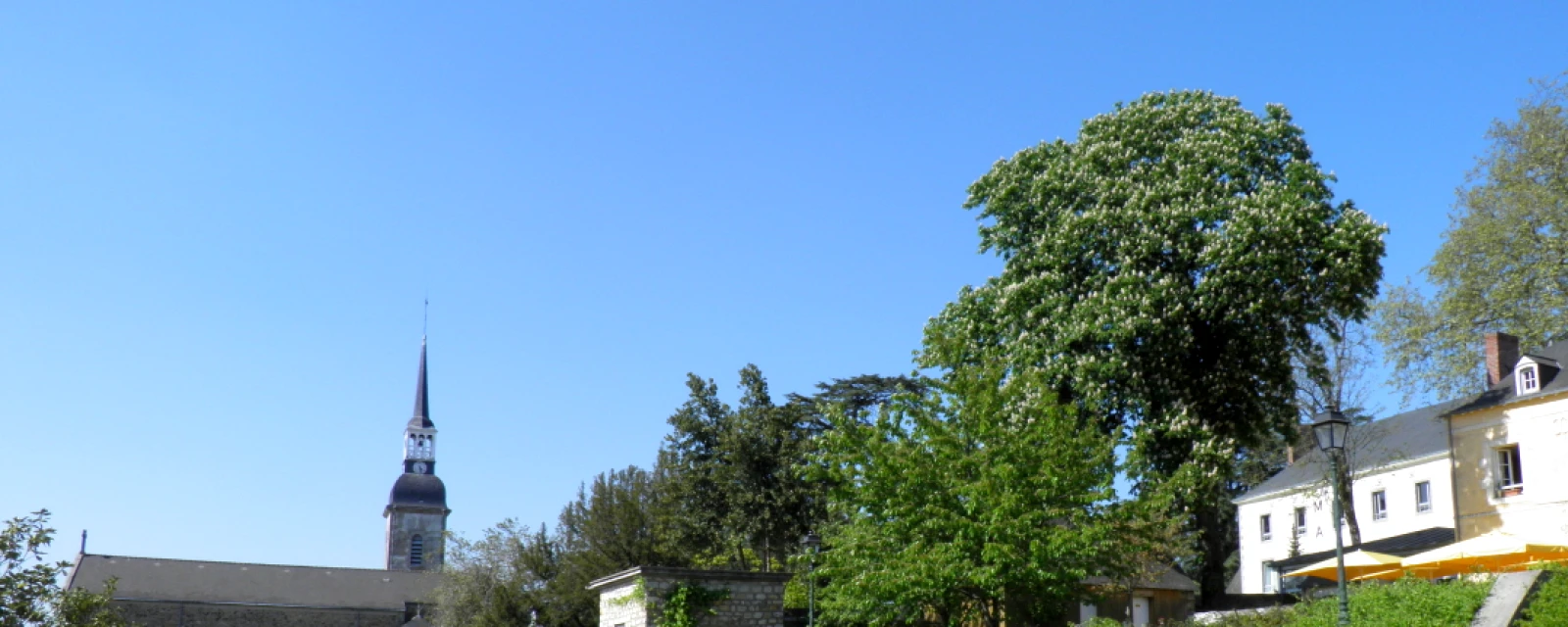 Vue de Port-Brillet, Mayenne