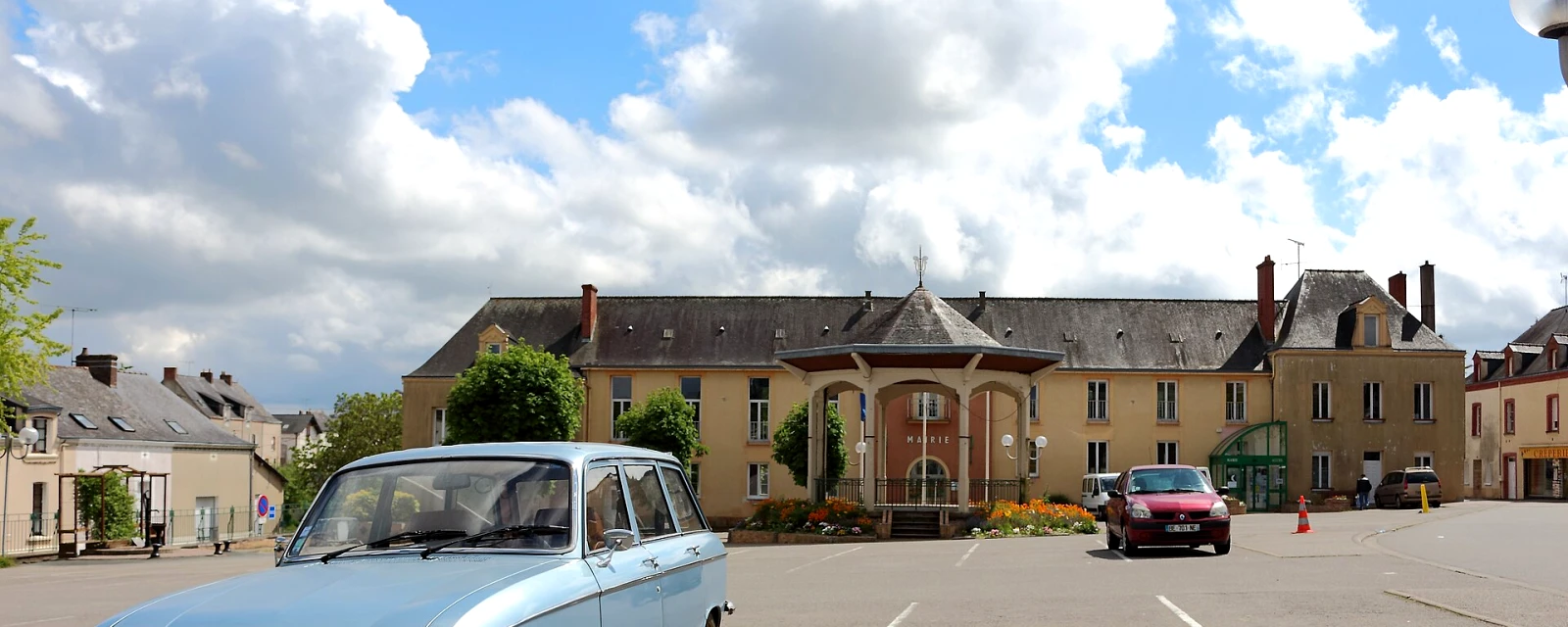 Vue de Renazé, Mayenne