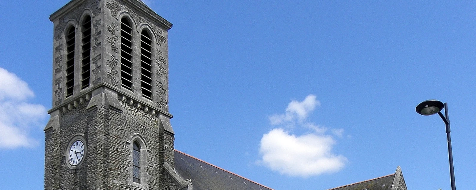 Vue de Saint-Julien-du-Terroux, Mayenne