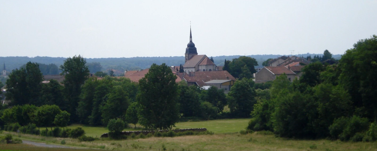 Vue de Domjevin, Meurthe-et-Moselle