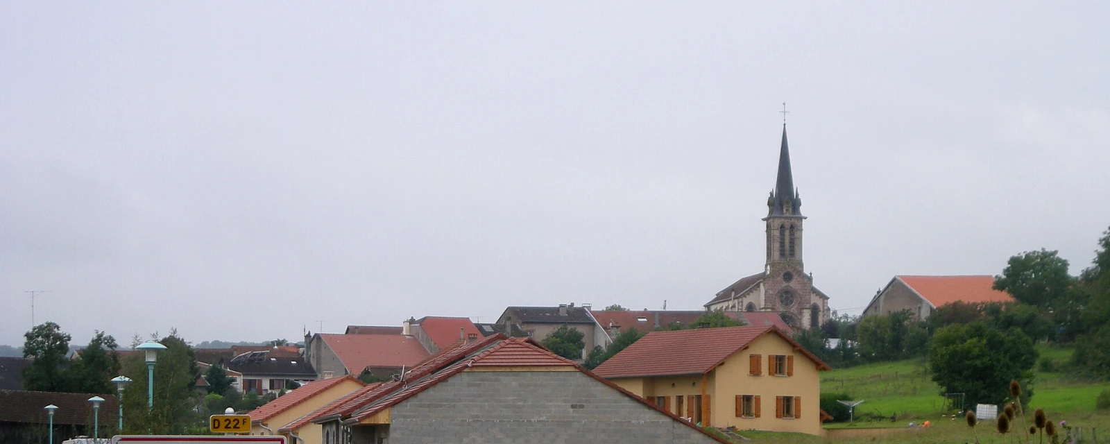 Vue de Fontenoy-la-Joûte, Meurthe-et-Moselle