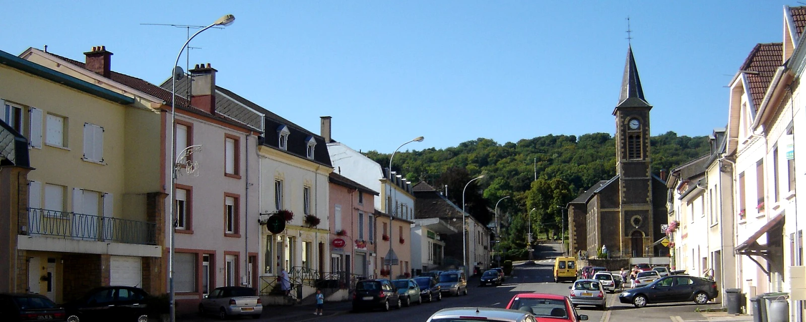 Vue de Gorcy, Meurthe-et-Moselle