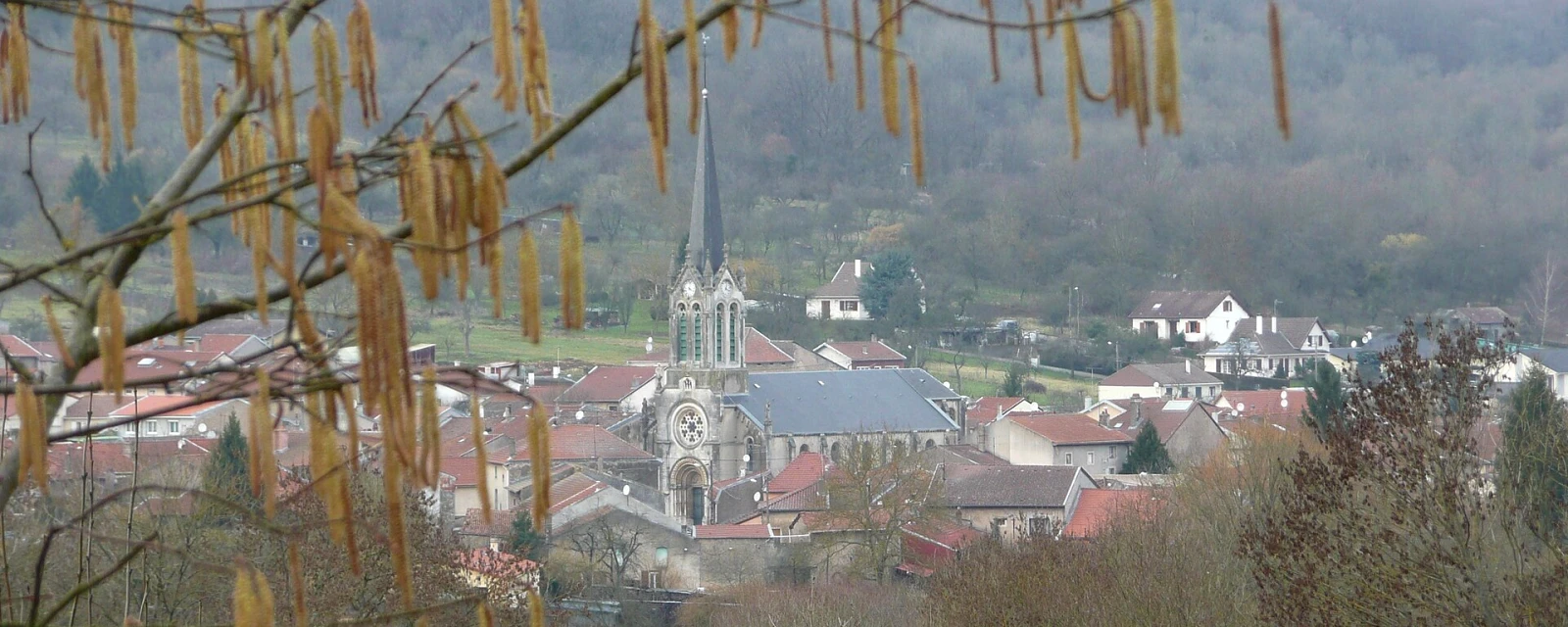 Vue de Jezainville, Meurthe-et-Moselle