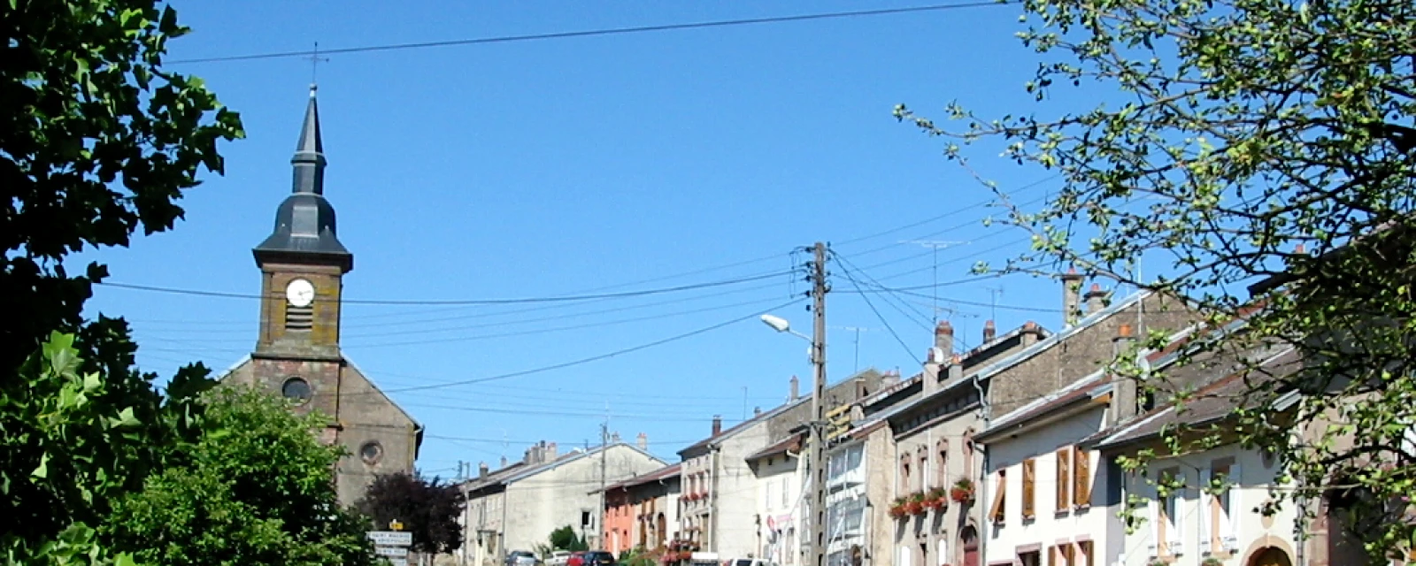 Vue de Pexonne, Meurthe-et-Moselle