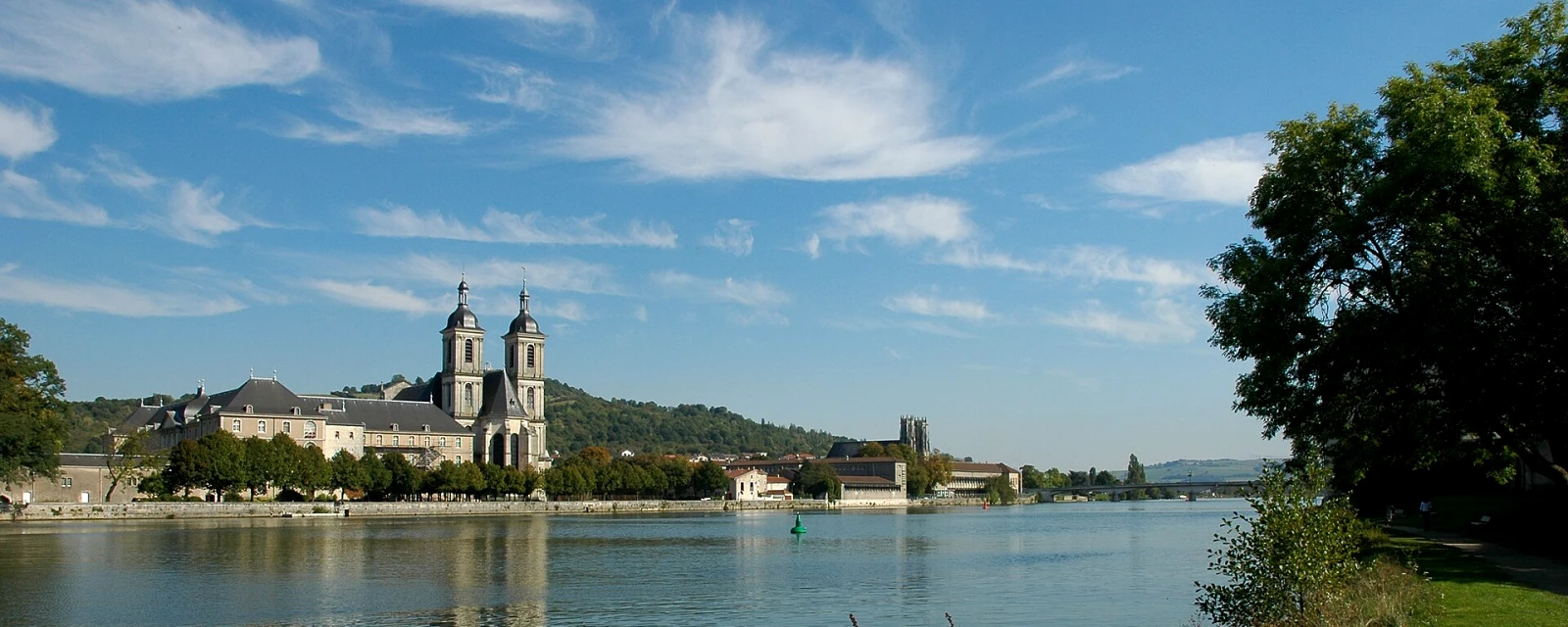 Vue de Pont-à-Mousson, Meurthe-et-Moselle