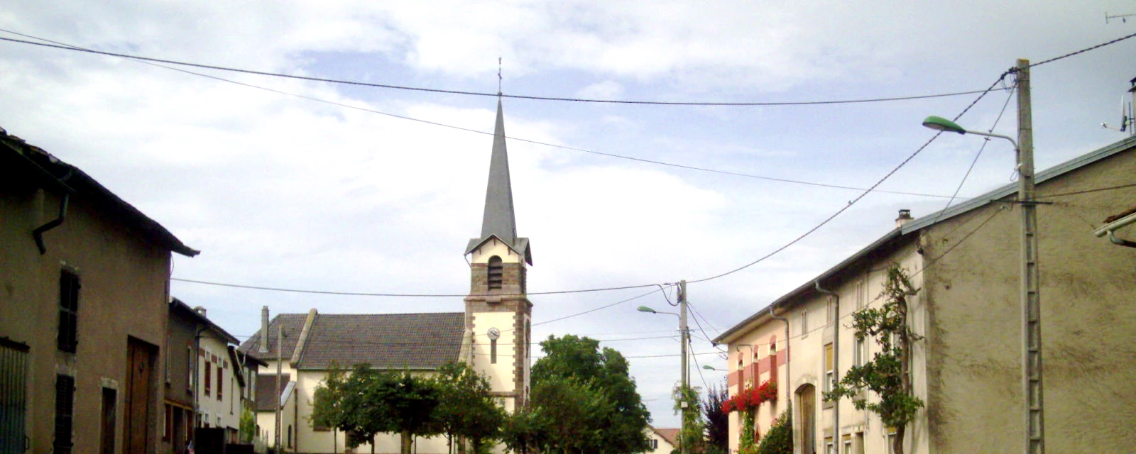 Vue de Réchicourt-la-Petite, Meurthe-et-Moselle
