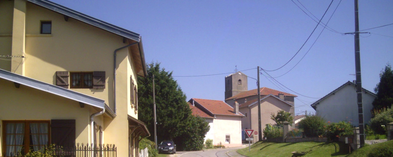 Vue de Saffais, Meurthe-et-Moselle