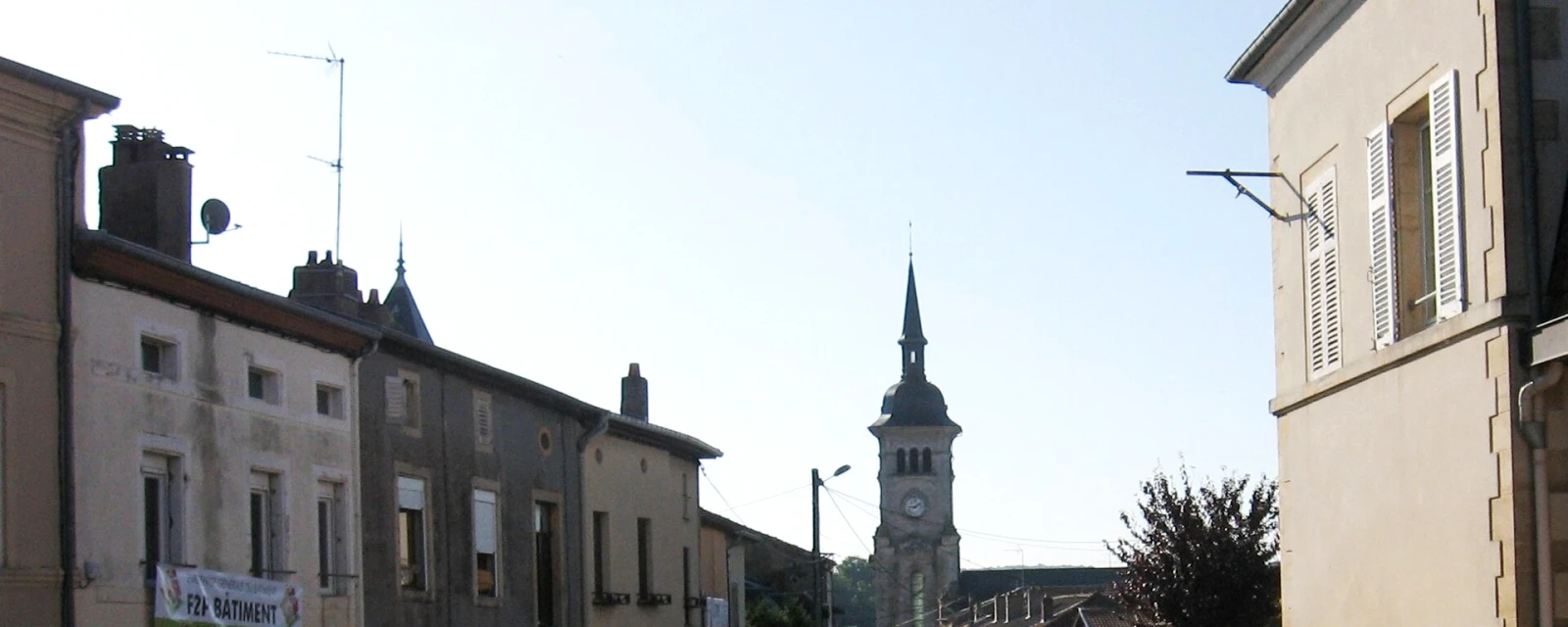 Vue de Thiaucourt-Regniéville, Meurthe-et-Moselle