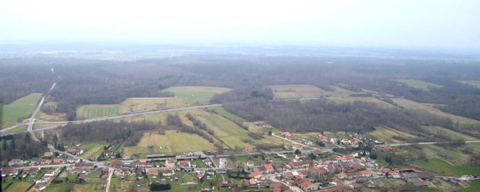 Vue de Thiébauménil, Meurthe-et-Moselle