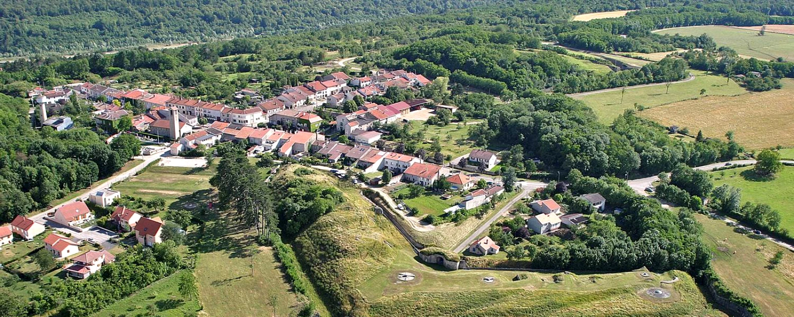 Vue de Villey-le-Sec, Meurthe-et-Moselle