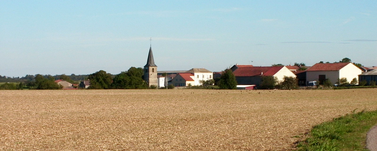 Vue de Badonvilliers-Gérauvilliers, Meuse
